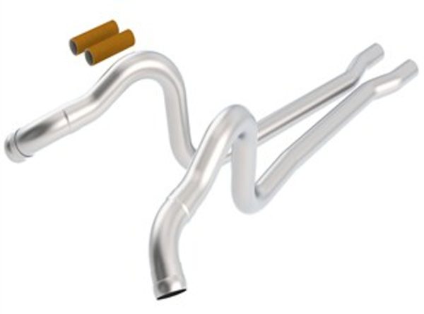 Borla Over Axle Pipes - 2011-2013 Ford Mustang GT/Boss 302/GT500 - 60521