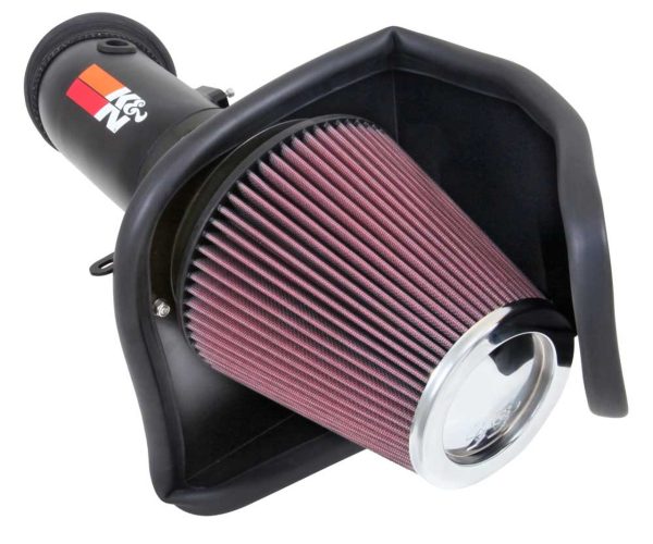 K&N 69 Series Typhoon Intake System - 2015+ Dodge Challenger & Charger Hellcat (6.2L V8) - 69-2550TTK