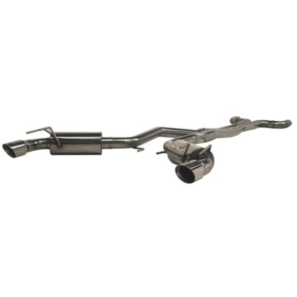 MBRP 3" 409 Stainless Steel Catback - 2010-2015 Chevy Camaro Coupe (6.2L V8) - 6 Speed Only - S7018409