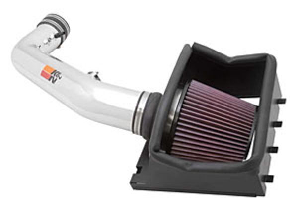 K&N 77 Series High-Flow Performance Air Intake - 2011-2012 Ford F150 (6.2L) - 77-2584KP