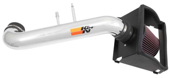 K&N Performance Cold Air Induction Kit - 2015+ Ford F-150 (5.0L V8) - 77-2591KP