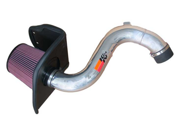 K&N 77 Series Intake - 2004-2005 Silverado and Sierra Duramax (6.6L LLY with Panel Filter) - 77-3047KP