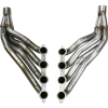 Texas Speed 304 Stainless 2" Long Tube Headers with 3" Catted X-pipe - 2009-2015 Cadillac CTS-V (6.2L LSA) - TSP0914CTSVHXCAT - Image 2