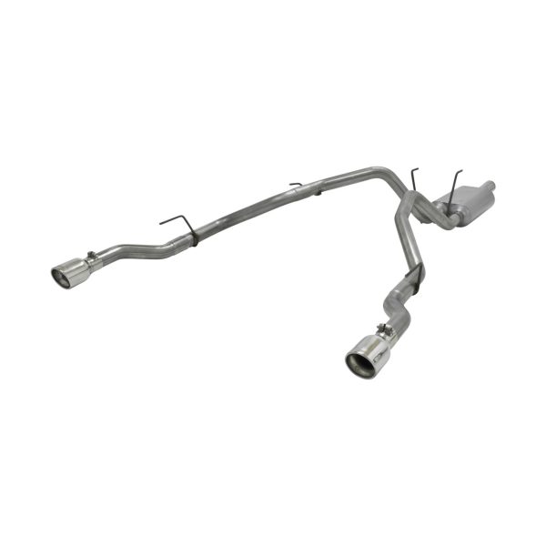 Flowmaster American Thunder Catback Dual Exhaust - Dual Rear Exit - (409 Stainless) - 2009+ Dodge Ram (5.7L Hemi) - 817477