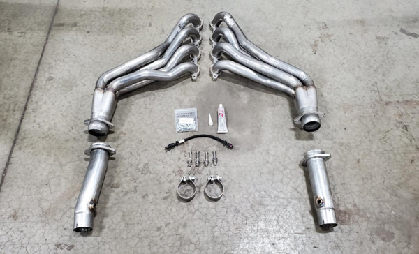 Complete Street Performance 2" Long Tube Headers & Connection Pipes - 2016+ Camaro SS & ZL1 (6.2L V8) - CSP-CAMARO