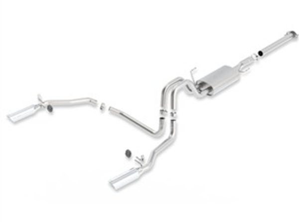 Borla Cat-Back Exhaust S-Type 2011-2013 F-150 EcoBoost 3.5L V6 - 140466