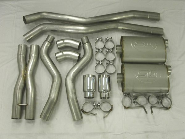 StainlessWorks Catback Exhaust (Connects to SW Headers) - 2010-2015 Chevy Camaro SS (6.2L V8) - CA10CBL