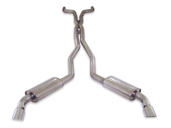 StainlessWorks Catback Exhaust (Connects to Factory) - 2010-2015 Chevy Camaro SS (6.2L V8) - CA10CB