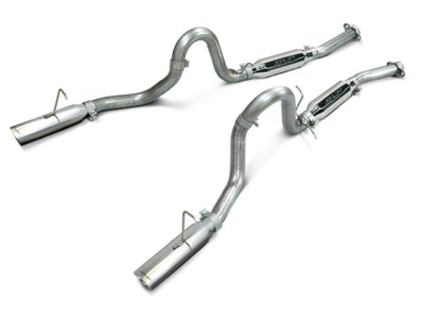 SLP Loudmouth II Catback Exhaust - 1994-1997 Ford Mustang GT & Cobra - M31009A