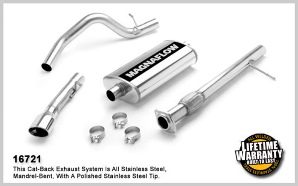 Magnaflow Catback Exhaust System - 2007+ Chevy Avalanche - 16721