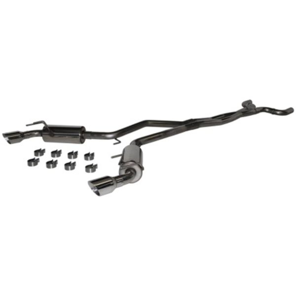 MBRP 409 Stainless Steel Catback - 2010-2015 Chevy Camaro Coupe (3.6L V6) - S7020409