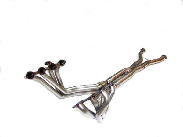 LG Super Pro 1 7/8" Long Tube Headers with OFF ROAD X-pipe - 1997-2004 C5 Corvette & Z06 - C5178SPRO-OR