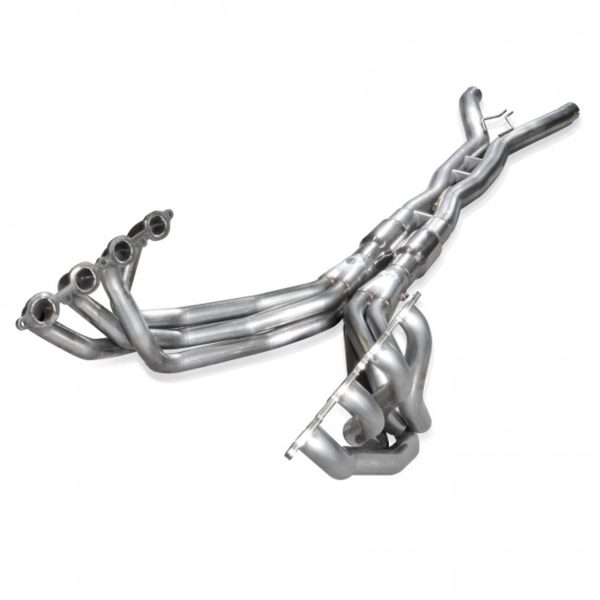 Stainlessworks 1 7/8" Long Tube Headers and X-pipe with High Flow Cats- 2014+ Chevy Corvette Stingray (6.2L LT1 V8) - C7188CAT