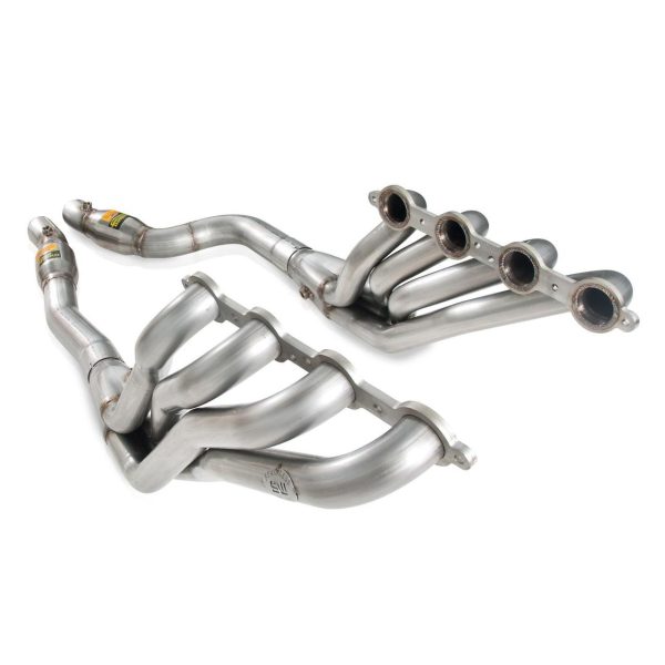 Stainlessworks 2" x 3" Long Tube Headers with Catted Mid Pipes (use with SW catback) - 2009-2015 Cadillac CTS-V Sedan (LSA) - CTSV9HCATSW