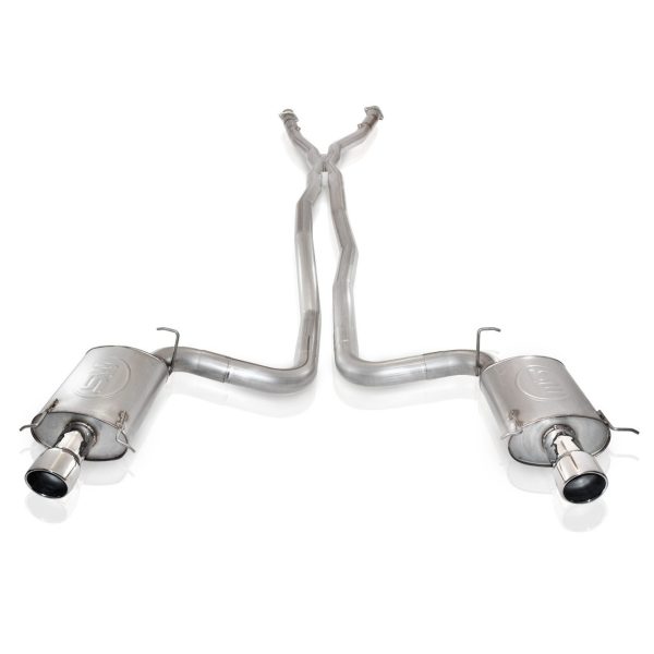 StainlessWorks Catback Exhaust with X-pipe (Factory Connect) -2004-2007 Cadillac CTS-V - CTSVEX