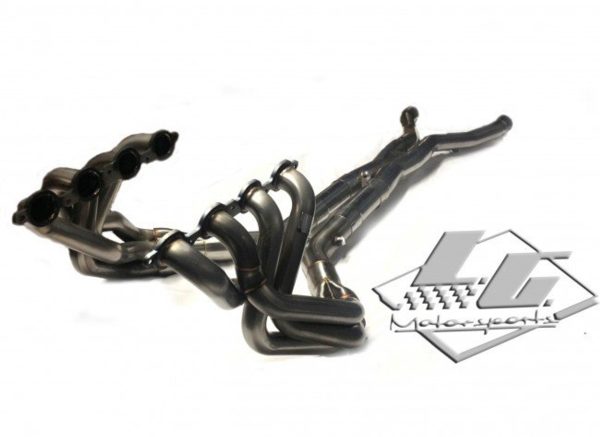 LG Super Pro 1 7/8" Long Tube Headers with Off Road X-pipe - 2014+ C7 Corvette Stingray & Z06 - C7SUPERPRO