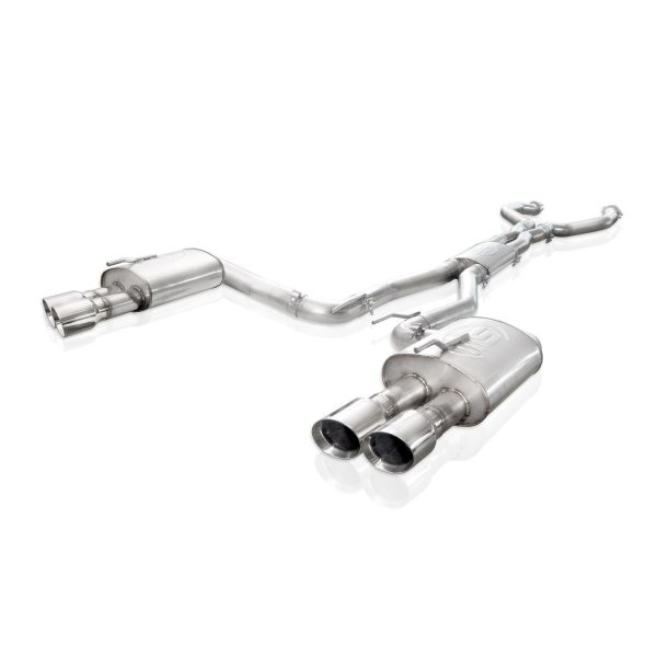 StainlessWorks 3" Chambered Catback with X-Pipe (Factory Connect) -2008-2009 Pontiac G8 GT & GXP - PG8CBFC