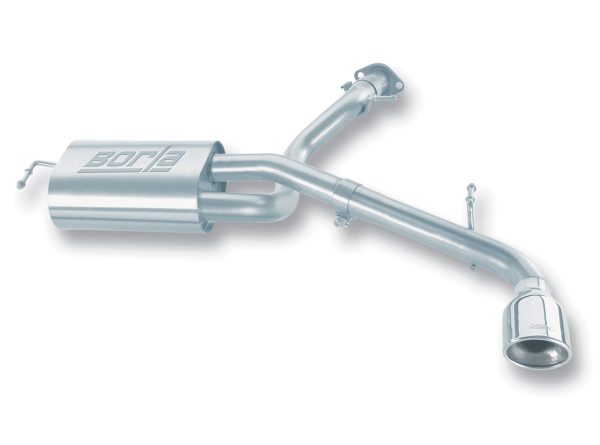 Borla S-Type Axleback Exhaust w/Polished Tips - 2005-2010 Scion TC (2.4L) - 11743