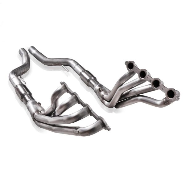 StainlessWorks 1 7/8" Long Tube Headers with High Flow Catted Connection Pipes (Performace Connect for SW Exhaust) - 2014-2017 SS Sedan (6.2L V8) - SS14HCATSW