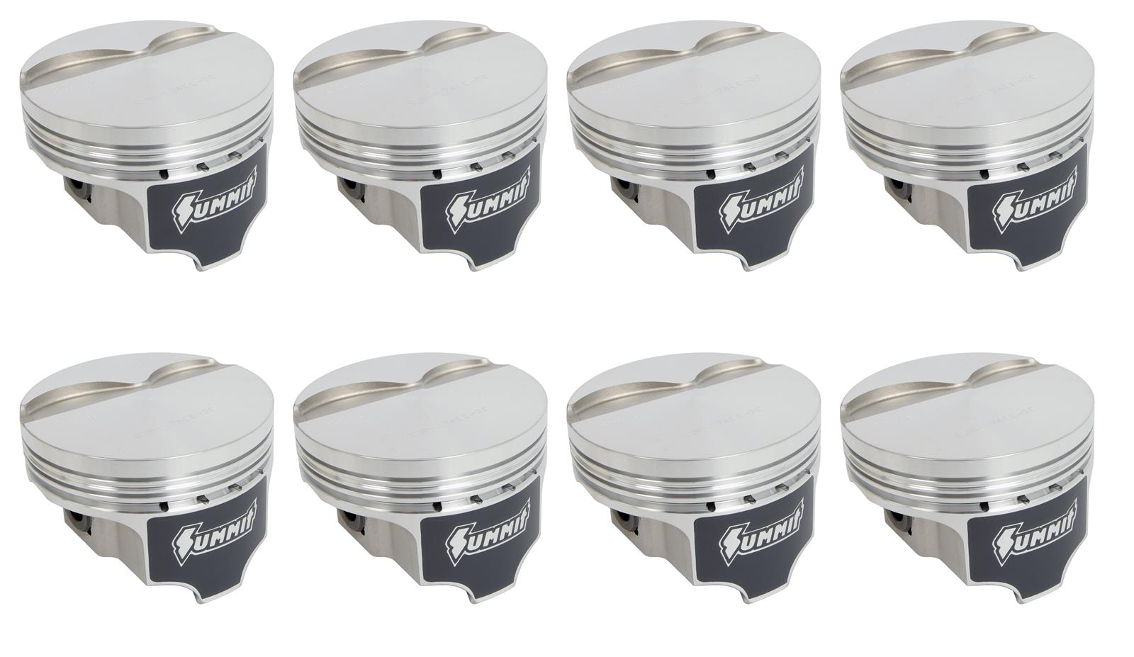 Summit Racing™ Coated Forged Pistons SUM-17400C-30 - Image 2