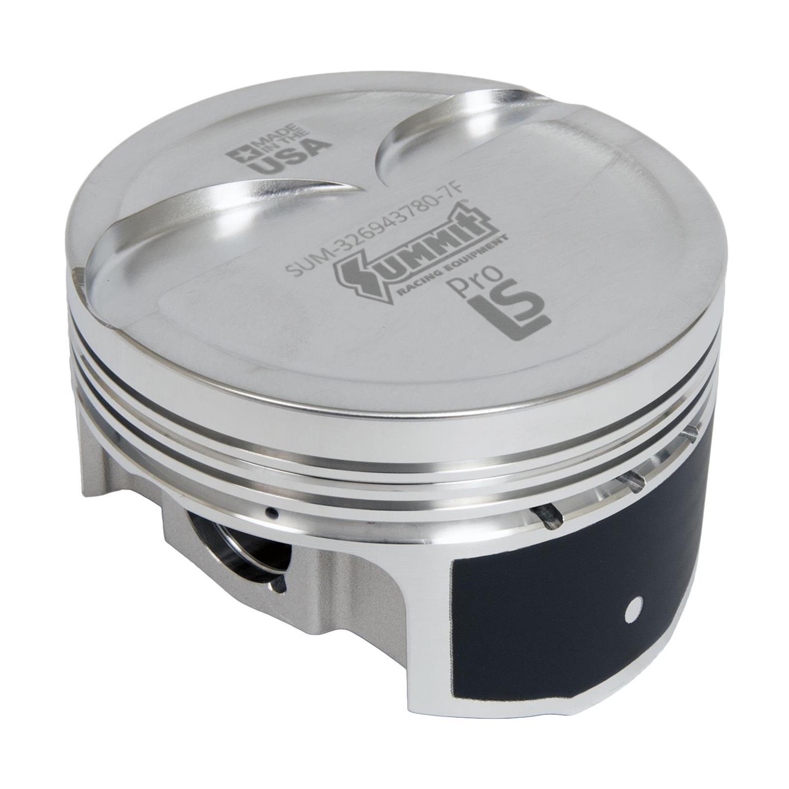 Summit Racing™ Pro LS Forged Pistons SUM-326943780-7F - Image 2