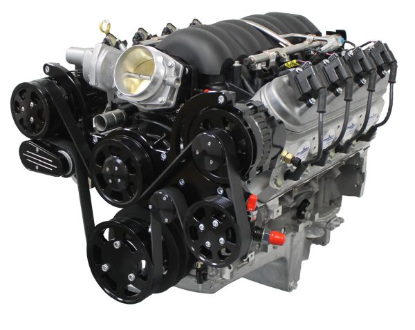 BluePrint Engines Chevy LS 376 C.I.D. 530 HP EFI LS3-Style Long Block Crate Engines PSLS3760CTFKB