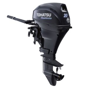 2017 Tohatsu 20 HP MFS20DEFTS Outboard Motor (Power Tilt)