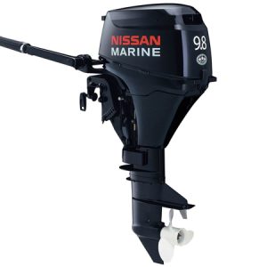 2015 Nissan 9.8 Hp NSF9.8A3EFT2 Outboard Motor (Power Tilt)