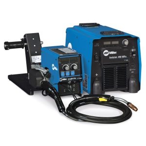 MILLER INVISION 450 MPA MIG WELDER WITH FEEDER