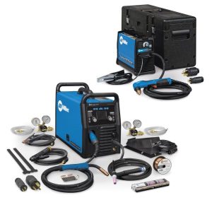 MILLER MULTIMATIC 220 AC/DC WELDER + SPECTRUM 375 PLASMA CUTTER (907757