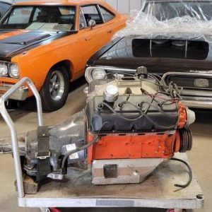 1968 – 1970 Dodge Charger 484 Hemi aluminum head 426 Hemi engine with trans