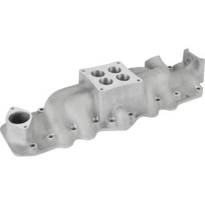 Offenhauser 1078 1949-1953 Ford Flathead 4-Barrel Intake Manifold.